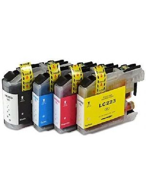Brother LC-223 multipack 4 cartridges huismerk LC223MP4-KHL