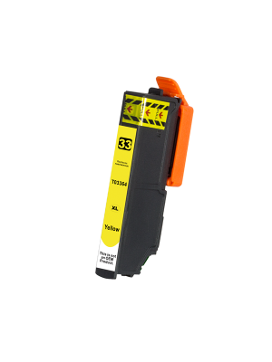Epson T3364 XL cartridge geel huismerk T3364XLT3344-KHL